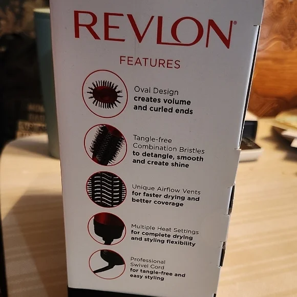 Revlon Special Edition Red Hair Dryer and Volumizer - Picture 2 of 5
